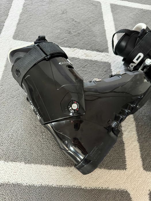 Buty narciarskie męskie czarne limonkowe Head