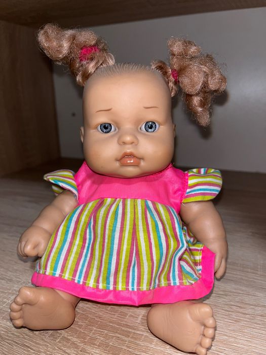 шикарна анатомічна дівчинка пупсик J.Berna Іспанія оригінал 25 см