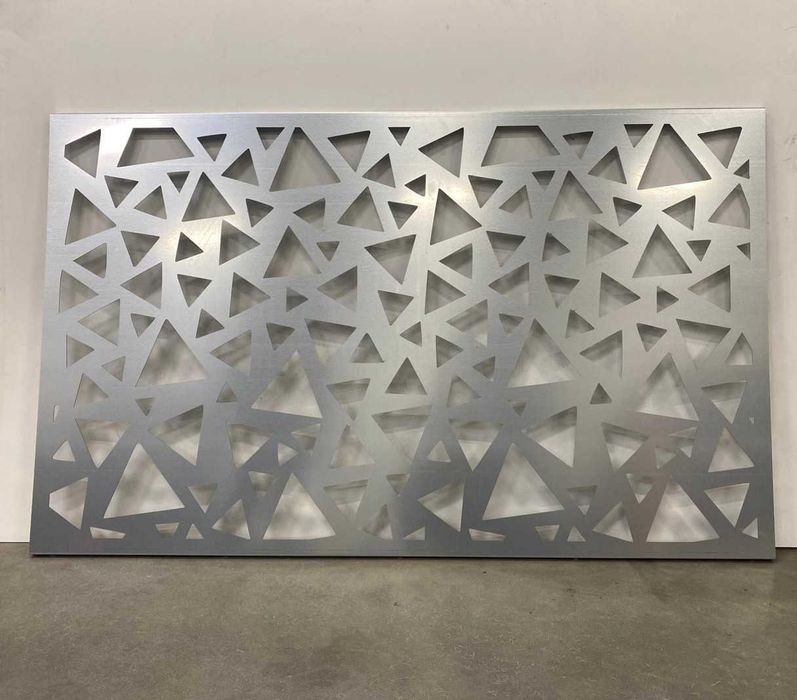 Metalowy panel ogrodzeniowy wycinany laserowo na wymiar nowoczesne