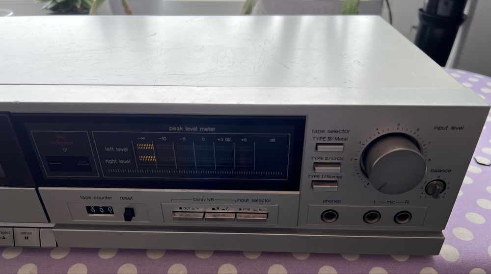 Magnetofon kasetowy technics RS-B205