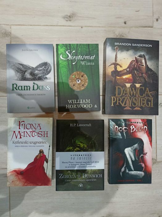 Kolekcja Książek Fantasy/Sci-FI