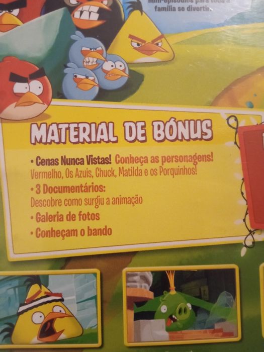 DVD infantil "Angry Birds" Toons Usado