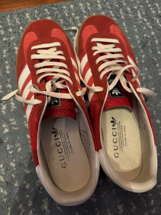 Adidas Gazelle Gucci vermelhas - 45