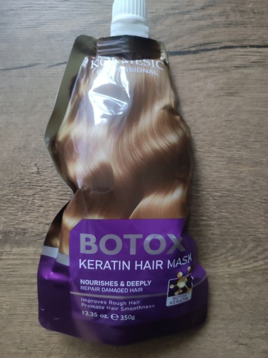 Maska botox do włosów