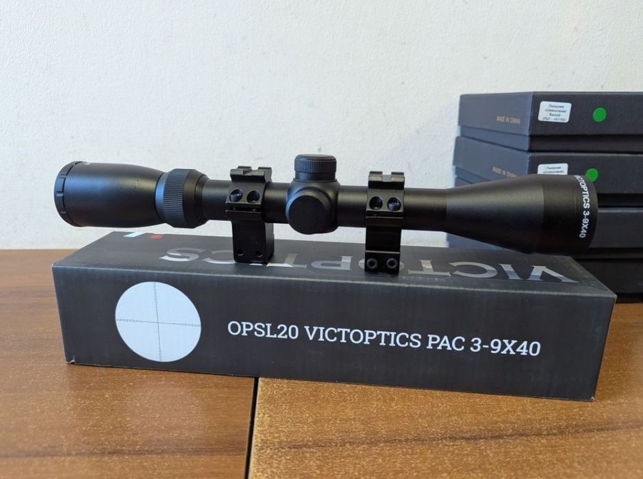 Приціл оптичний Vector Optics PAC 3-9x40 SFP VMD-2 Оптика з

Кріпленням