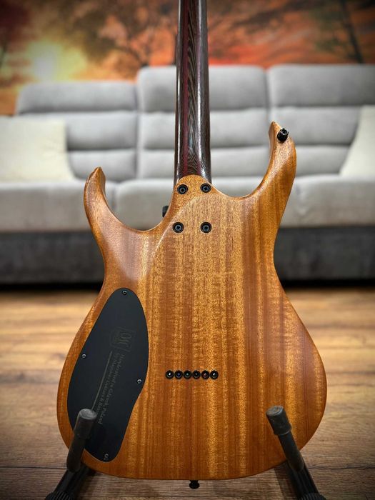 Mayones Duvell Elite 6 – Bare Knuckle | Poplar Burl | Mahogany | Stan idealny
