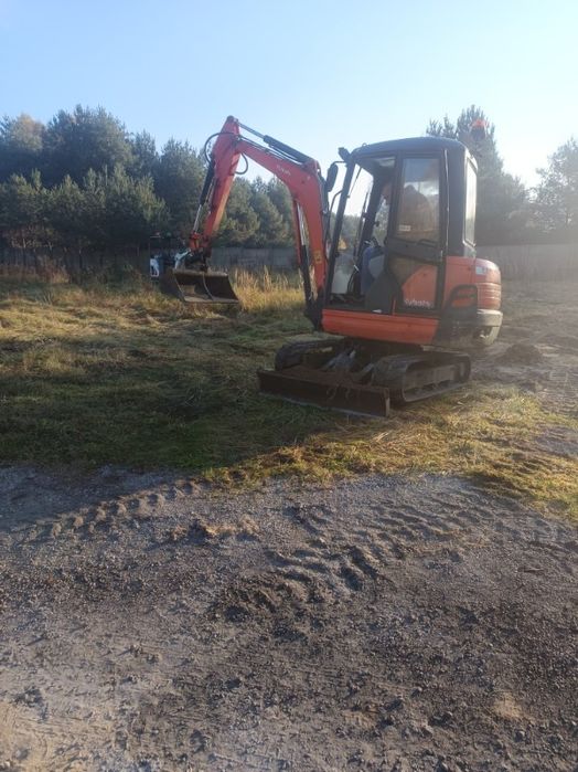 Minikoparka_wywóz gruzu