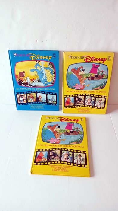 Livros da Coleção - Tesouro Disney