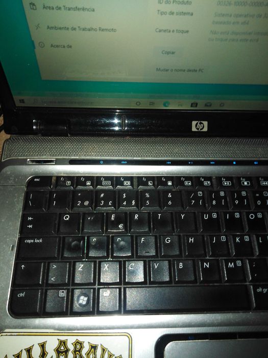 Computador HP Compaq + carregador incluído64354260821633123