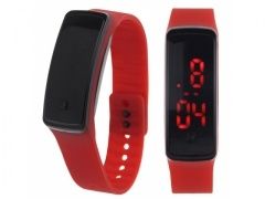 ZEGAREK Silikonowy LED Sportowy
