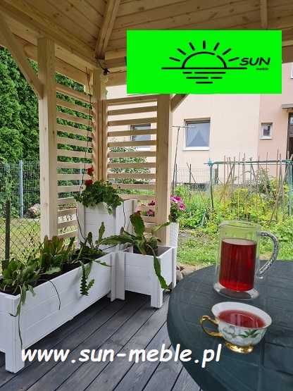 Donica drewniana 120x40x50 - dostępne inne wymiary ( sun-meble.pl )