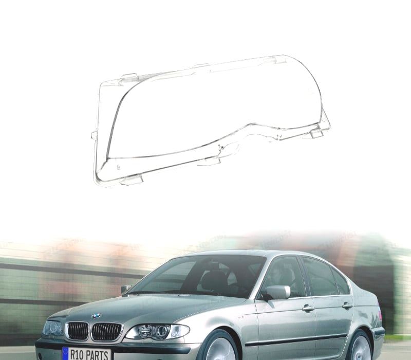VIDRO FARÓL OPTICA FRONTAL ESQUERDA BMW E46 BERLINA TOURING 01-05