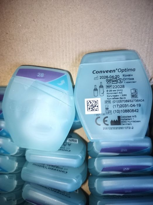 Уропрезервативи Coloplast 30мм, 35мм, Optima 28мм, 30мм Катетери Teleflex CH 12 Luja CH 14 Сечоприймачі Coloplast 500, 750, 1500ml