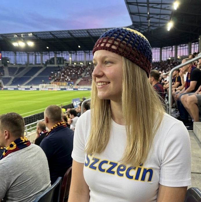 bosmanka kibica na mecz w Szczecinie