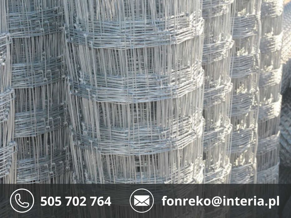 Siatka Leśna Cena PRODUCENTA 170zł 50mb WYSYŁKA GRATIS Na czas budowy