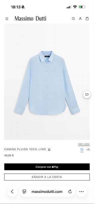 Сорочка Massimo Dutti