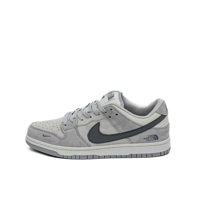 Мужские / женские замшевые кроссовки Nike SB Dunk Low × The North Face TNF чоловічі / жіночі замшеві кросівки найк сб данк зе норт фейс тнф