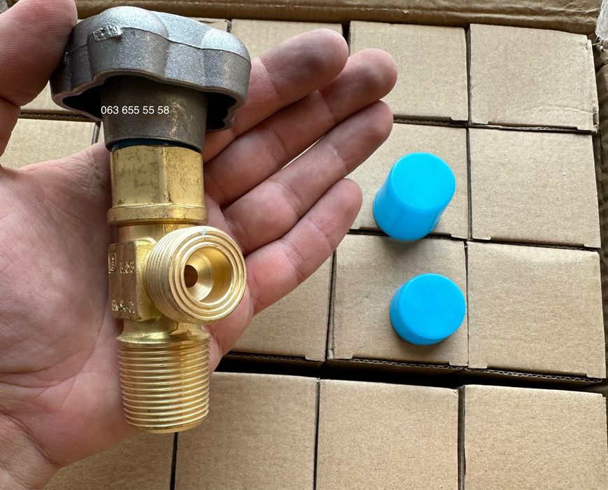 Вентиль (кран) кислородный ВК-94-01 для баллона, латунь, резьба G 3/4