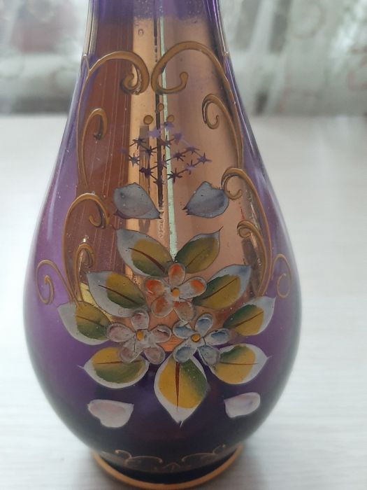 Ваза Богемия смальта