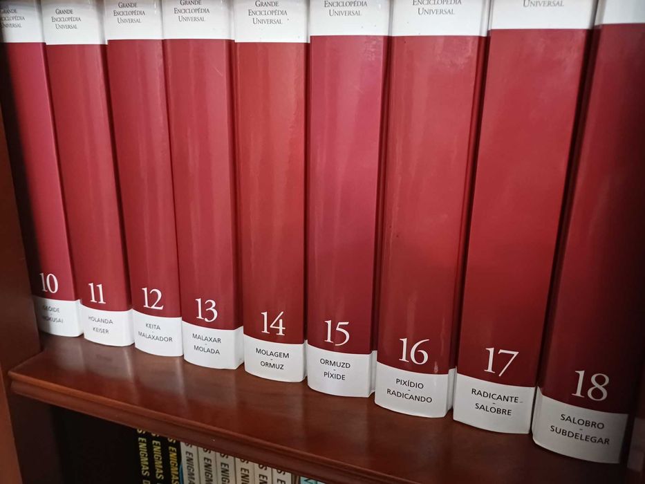 Grande enciclopédia universal - 30 volumes - completa