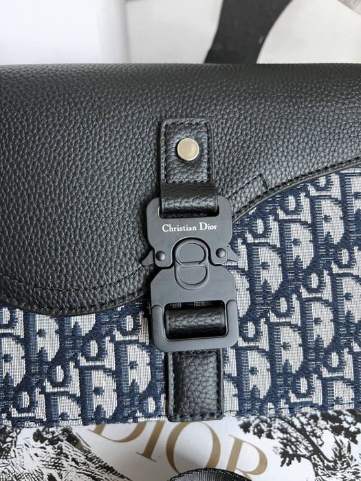 Сумка чоловіча Christian Dior кристиан диор месенджер мужская серая