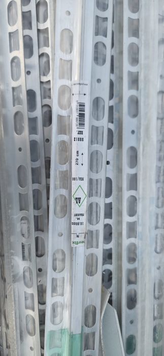 Aluminiowa listwa dylatacyjna srebrna 270 cm