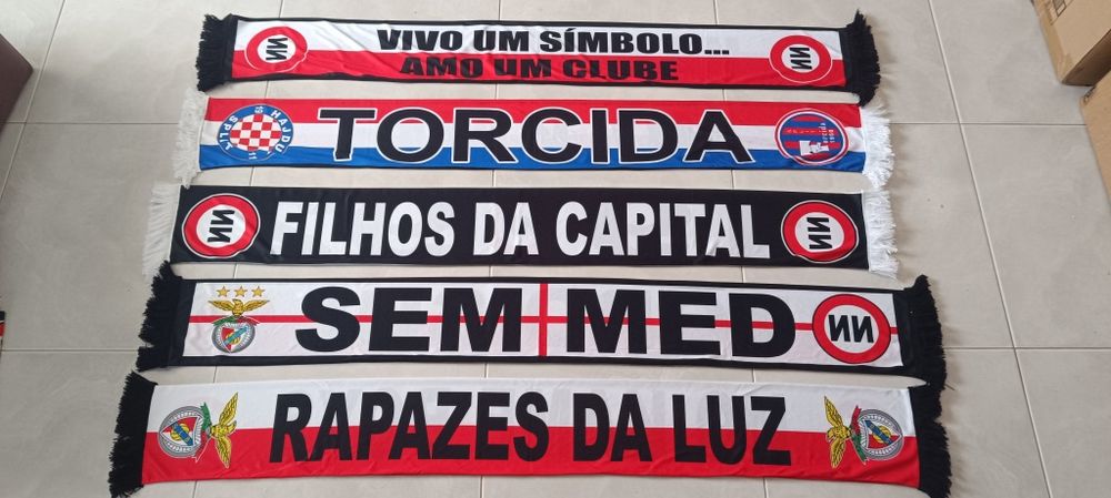 5 cachecois Benfica NN