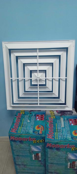 Вентиляційні решітки, дифузор