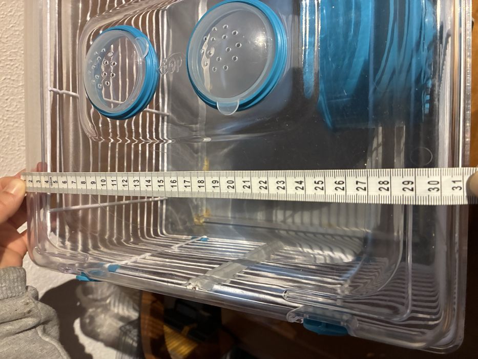 Gaiola usada para hamster ou gerbo