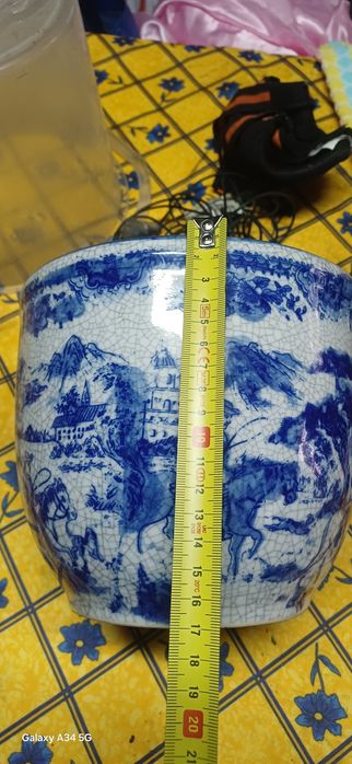 Jardinière de porcelana chinesa