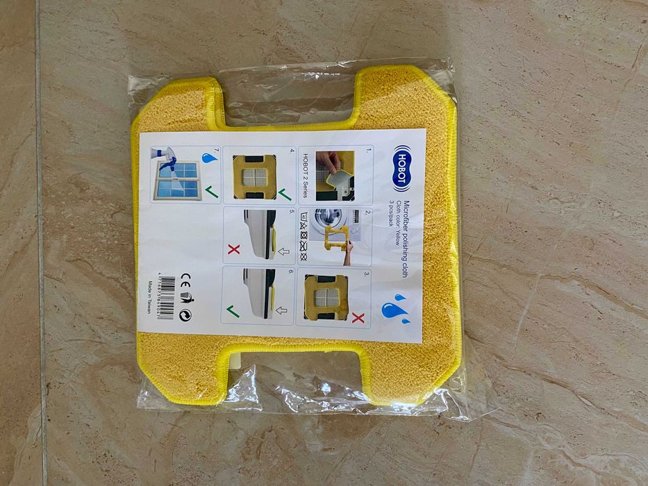 Nakładka czyszcząca HOBOT 268 Żółty (3 sztuki)