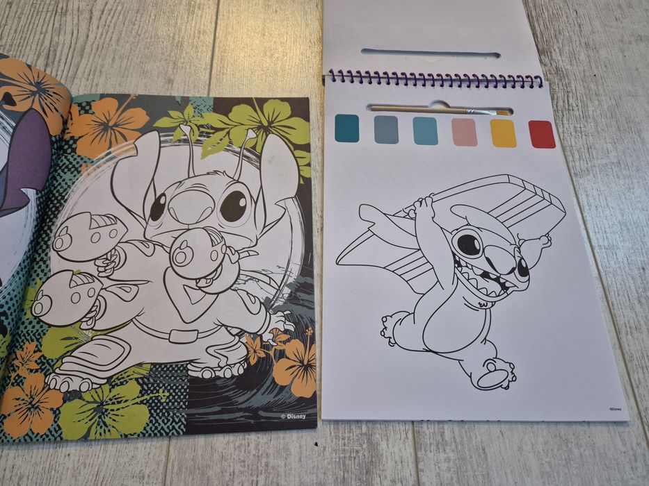 Stitch nowe kolorowanki naklejki zestaw 12 szt