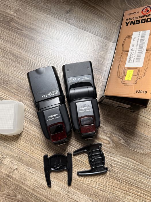 Zestaw 2× Yongnuo YN560 III | Lampy błyskowe | Sprawne