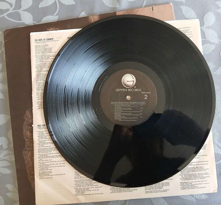 Vinil Don Henley Building The Perfect Beast