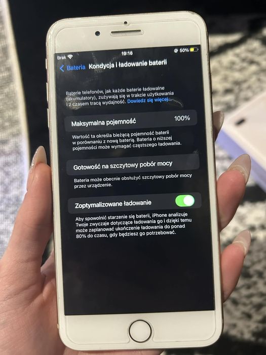 Iphone 8 plus 100% bateria