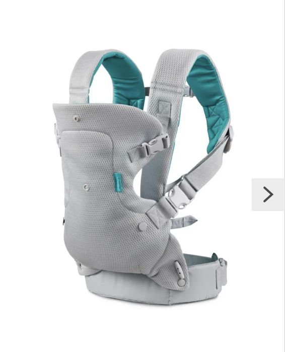 Infantino, nosidełko 4w1, oddychające, szare
