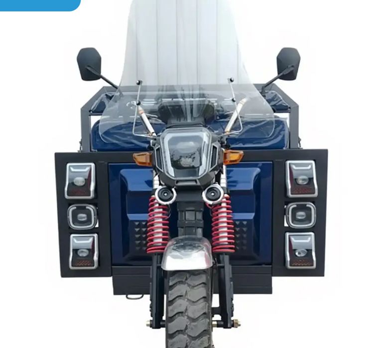 ГІБРИД!!! Вантажний електричний трицикл FORTE GP-1500-CН+генератор