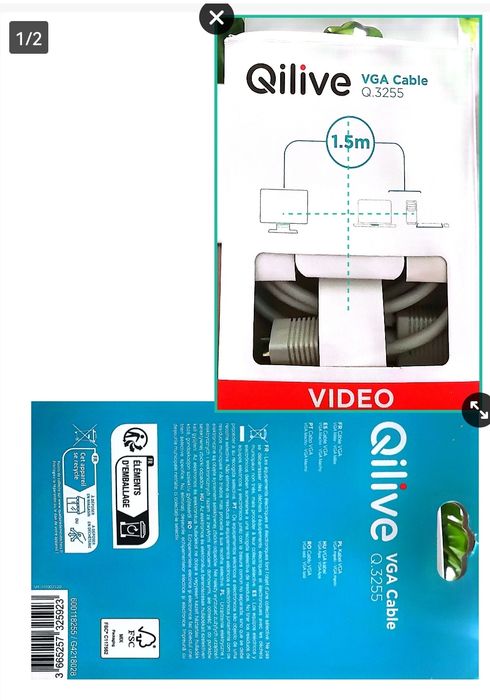 Sprzedam kabel VGA Q. 3255