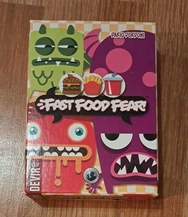 Jogo de Tabuleiro Fast Food Fear