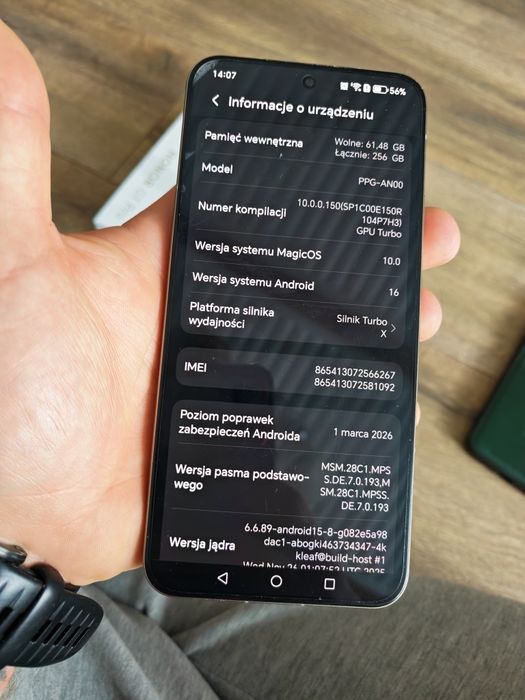 Honor GT Pro 7200 mah Snapdragon 8 Elite jak Galaxy s25 s26 Ultra