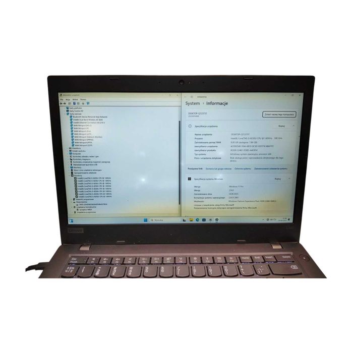 LAPTOP | Lenovo ThinkPad L480 | i5-8250U | 8GB | 256SSD | FHD | Win11