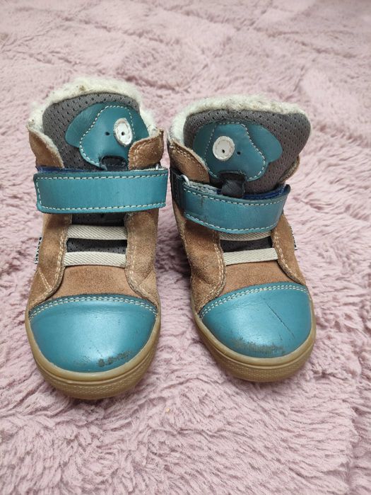 Buty zimowe chłopięce skórzane Bartek rozmiar 24