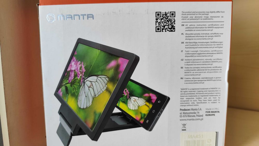 Lupa do smartfonów MANTA 20x10x2