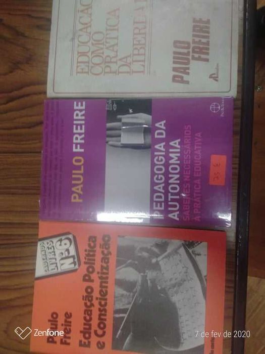 Paulo Freire e Rudolf Steiner  - 52 livros sobre educação