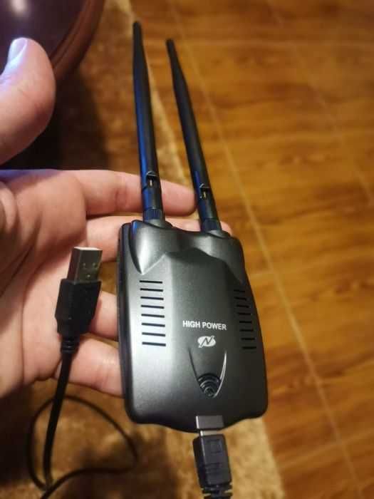 Placa de Rede USB Alta Potencia de WIFI