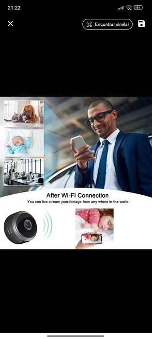 Câmara de vigilância WiFi/TOP