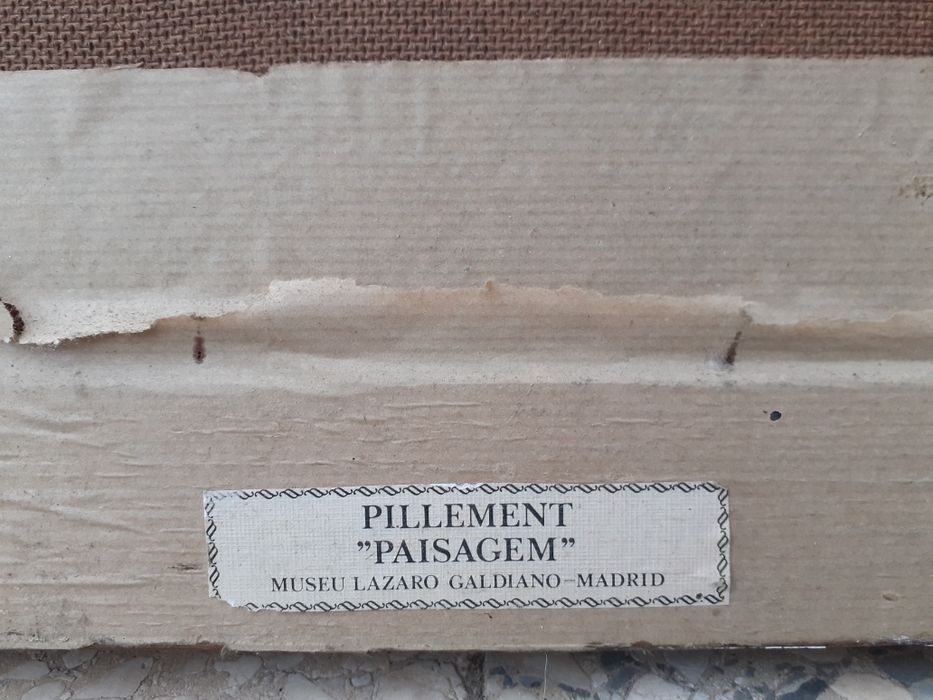 Quadro antigo Jean Baptiste Pillement