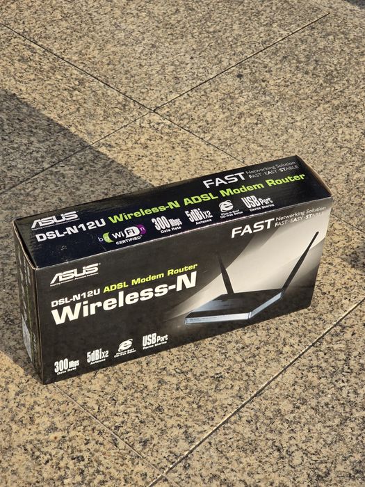 ASUS DSL-N12U Wireless-N ADSL Router64738429778817120