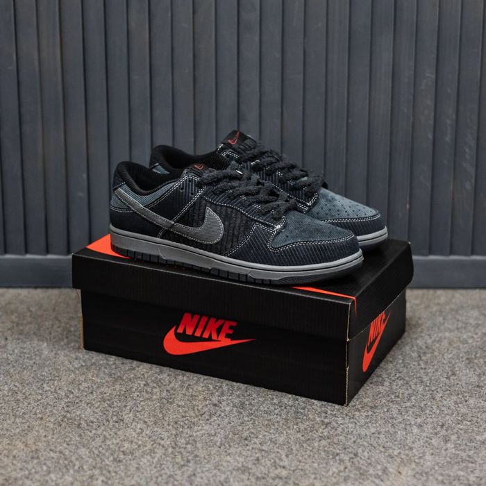 Кросівки Nike SB Dunk Black - Grey premium