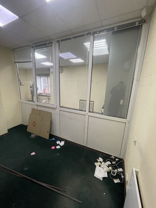 Пластиковые окна  перегородка